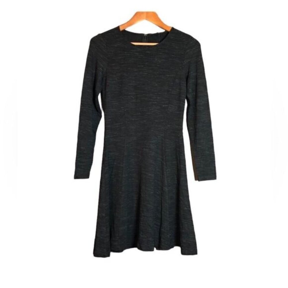 Dalia dark grey t shirt material dress